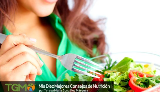 Teresa María González Márquez-Juez, sus diez Mejores Consejos de Nutrición