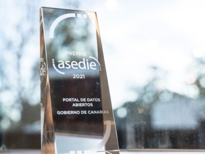 Portal de Datos Abiertos del Gobierno de Canarias, Premio ASEDIE 2021