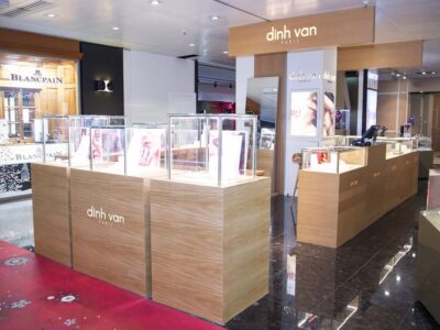 La firma de joyería internacional dinh van amplía su espacio en El Corte Inglés de Castellana