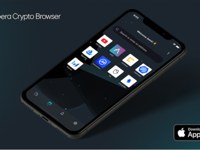Opera presenta la versión iOS de su navegador cripto