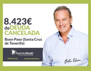 Repara tu Deuda Abogados cancela 8.423 € en Buen Paso (Santa Cruz de Tenerife) con la Ley de la Segunda Oportunidad