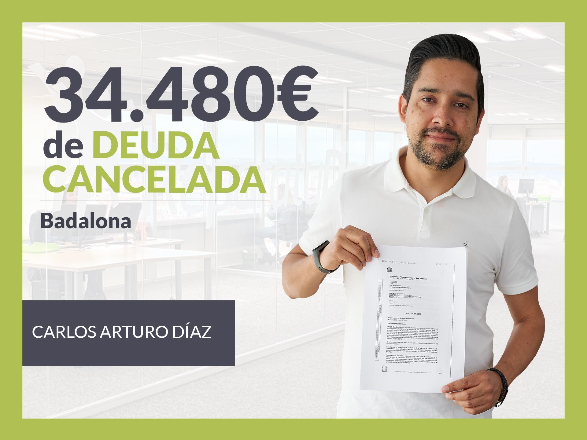 Repara tu Deuda Abogados cancela 34.480? en Badalona (Catalunya) con la Ley de Segunda Oportunidad