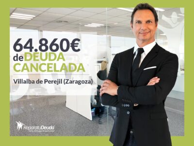 Repara tu Deuda Abogados cancela 64.860€ en Villalba de Perejil (Zaragoza) con la Ley de Segunda Oportunidad