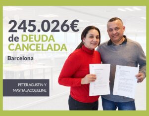 Repara tu Deuda Abogados cancela 245.026 € en Barcelona con la Ley de Segunda Oportunidad