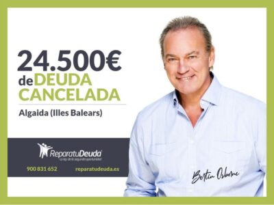 Repara tu Deuda Abogados cancela 24.500€ en Algaida (Illes Balears) con la Ley de Segunda Oportunidad