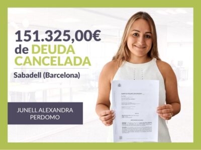 Repara tu Deuda Abogados cancela 151.325€ en Sabadell (Barcelona) con la Ley de Segunda Oportunidad