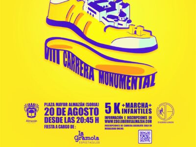 El 20 de agosto, nueva edición de la Carrera Monumental Nocturna de Almazán