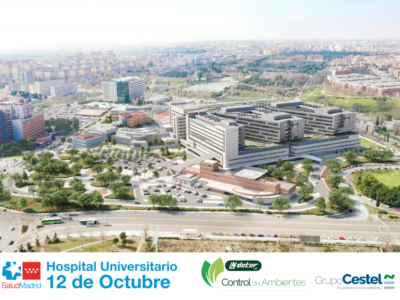 «Control de Ambientes» (Grupo CESTEL) gana el concurso para el tratamiento y purificación del nuevo Hospital Doce de Octubre de Madrid