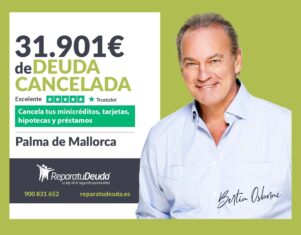 Repara tu Deuda Abogados cancela 31.901€ en Palma de Mallorca (Baleares) con la Ley de Segunda Oportunidad