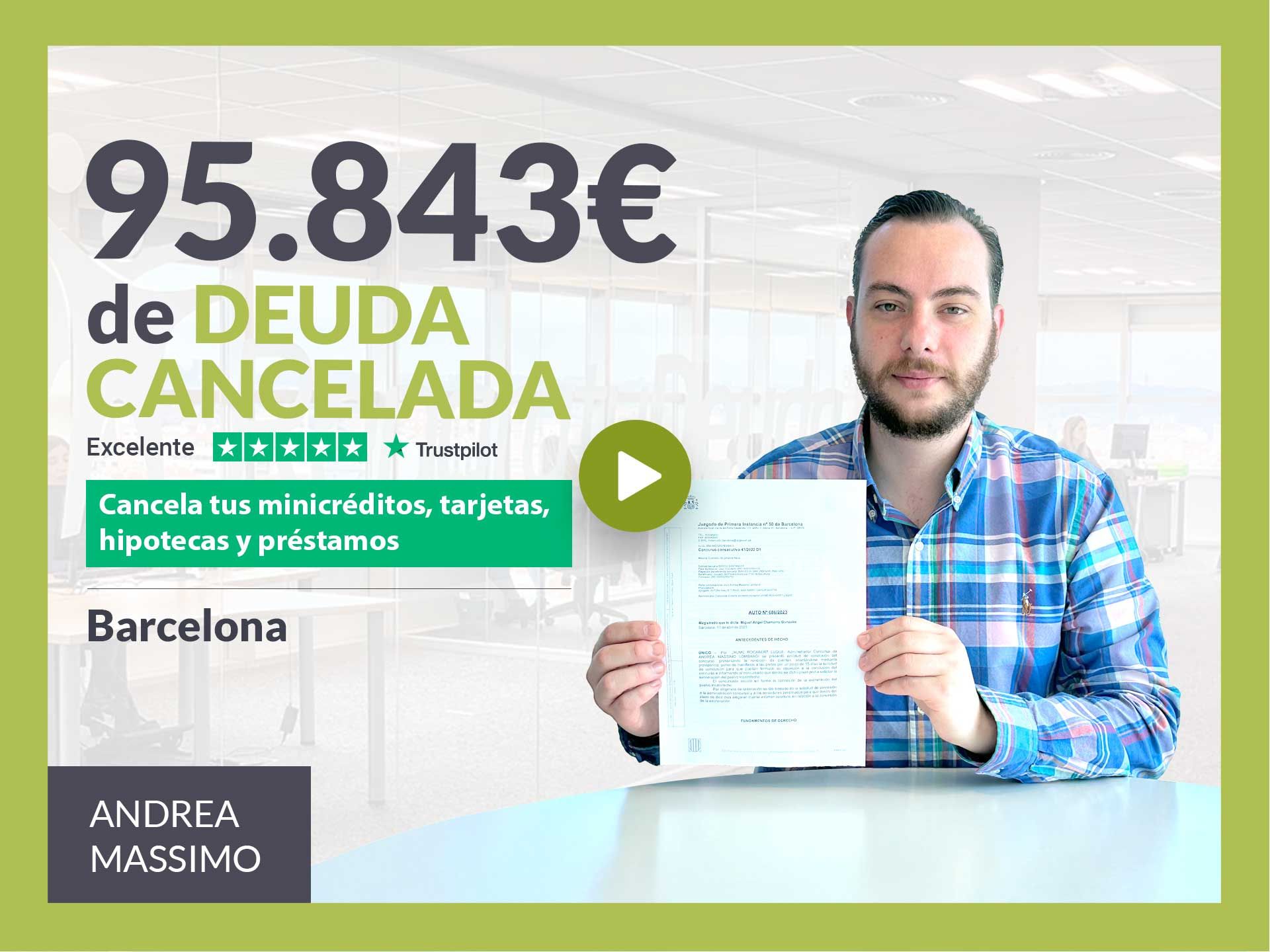 Repara tu Deuda Abogados cancela 95.843? en Barcelona (Catalunya) con la Ley de Segunda Oportunidad