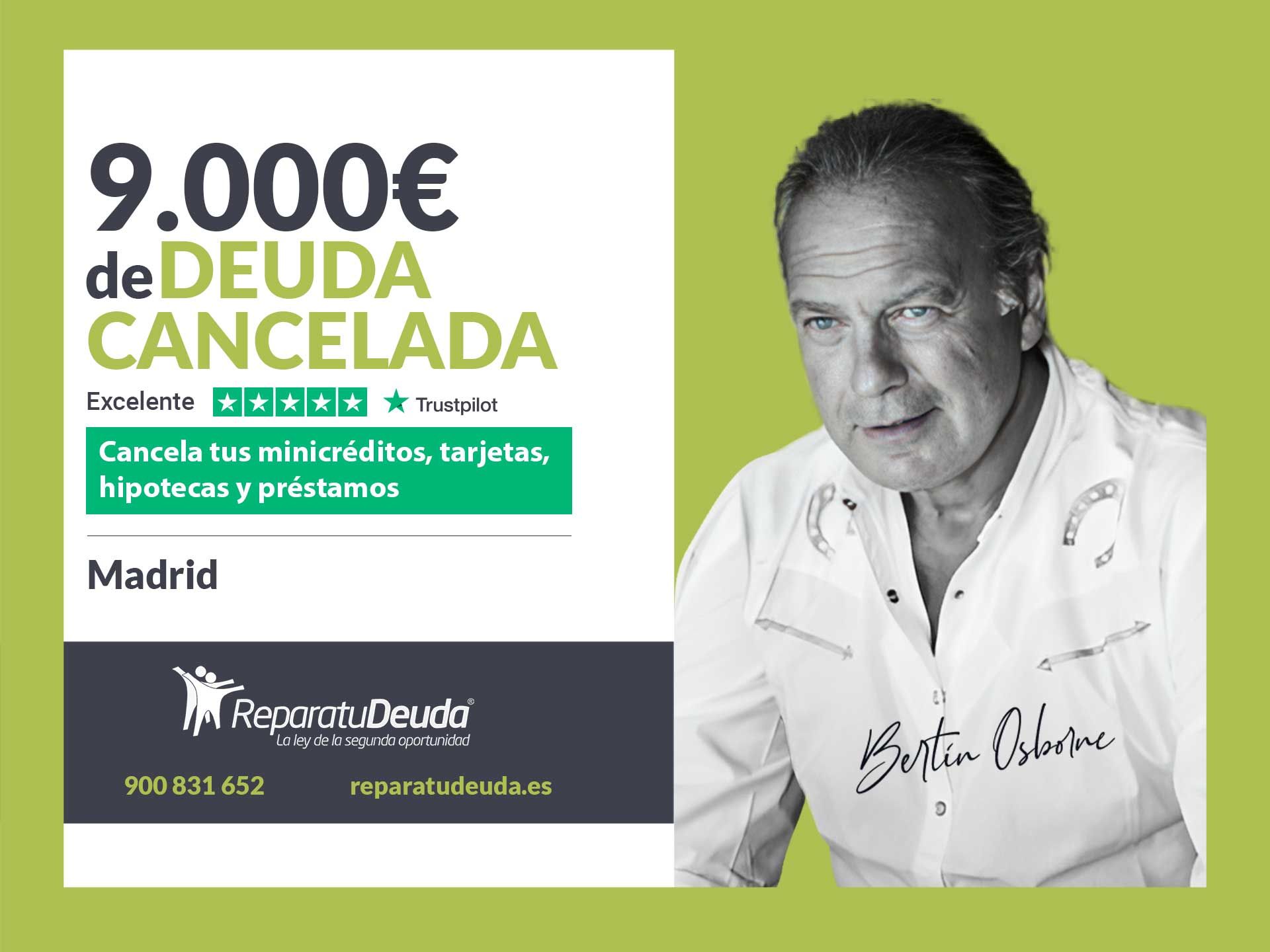 Repara tu Deuda Abogados cancela 9.000? en Madrid con la Ley de la Segunda Oportunidad