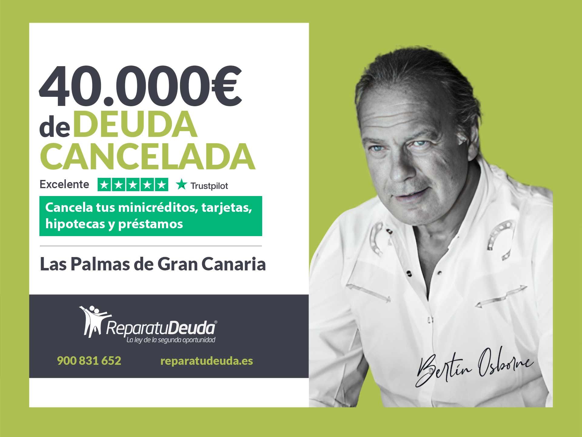 Repara tu Deuda Abogados cancela 40.000? en Las Palmas de Gran Canaria con la Ley de Segunda Oportunidad