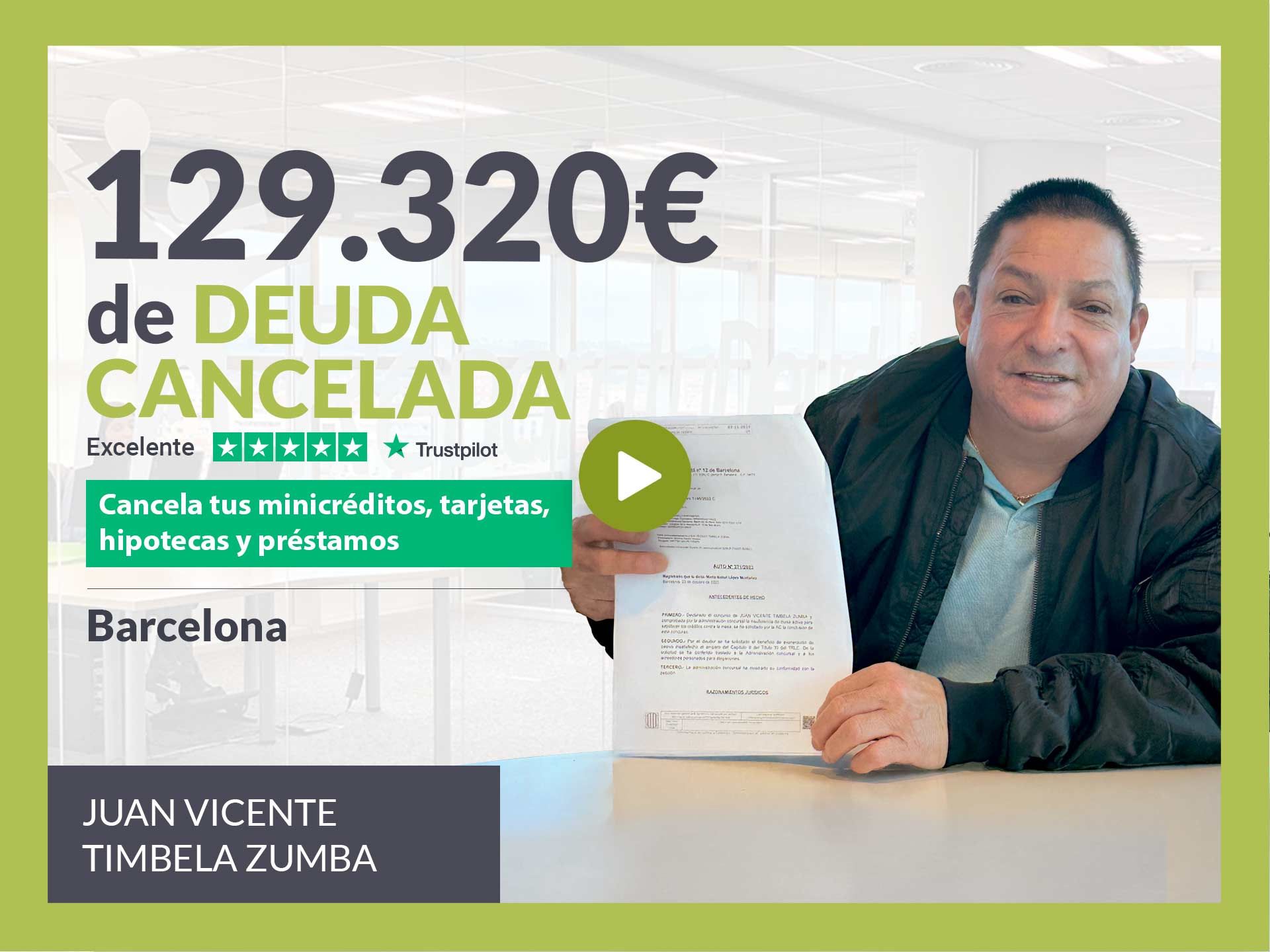 Repara tu Deuda Abogados cancela 129.320? en Barcelona (Catalunya) con la Ley de Segunda Oportunidad