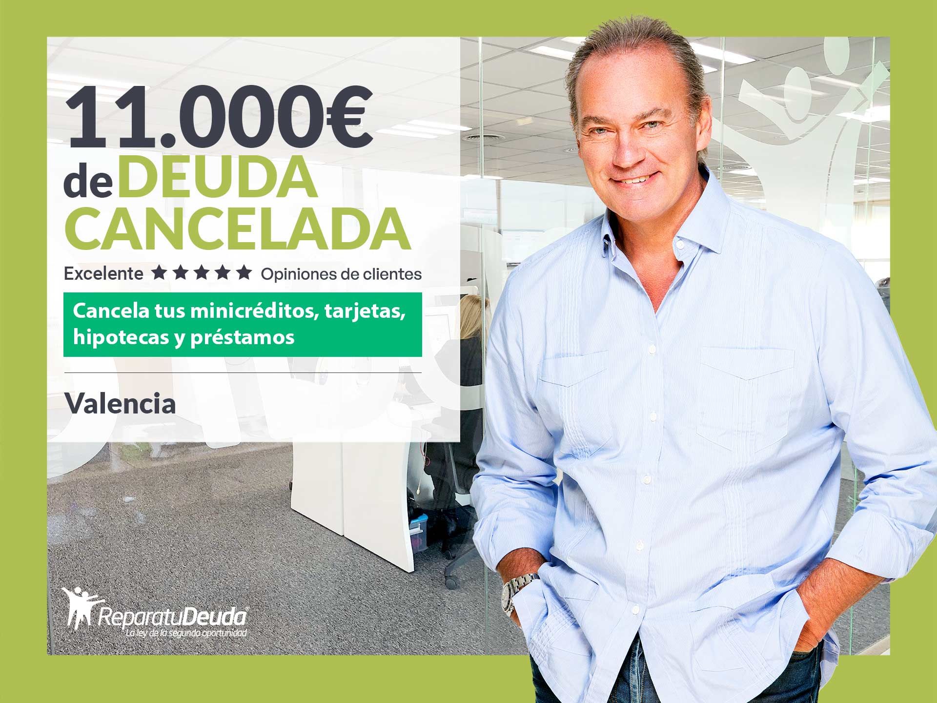 Repara tu Deuda Abogados cancela 11.000? en Valencia con la Ley de Segunda Oportunidad