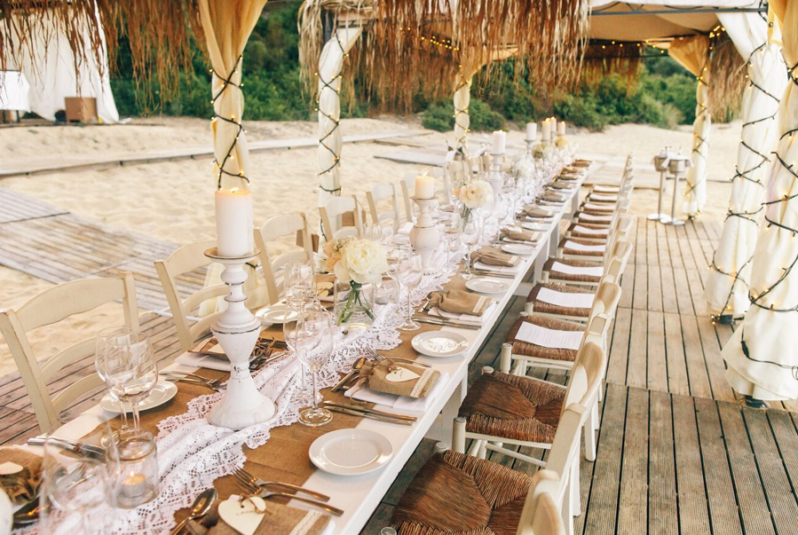 Las 5 ultimas tendencias de decoracion en bodas en la playa