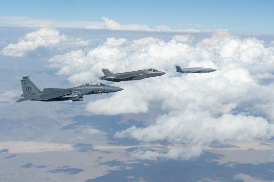 El FQ-42 Vengeance llega a su nueva base en Creech Air Force Base